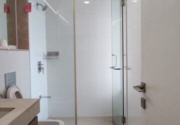 Bathroom in 1 BHK Apartment at Godrej The Trees, Vikhroli East – for Rent