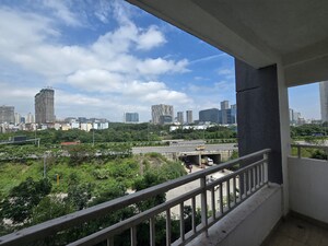 Balcony in 3 BHK Apartment at Vertex Panache, Gachibowli – for Rent