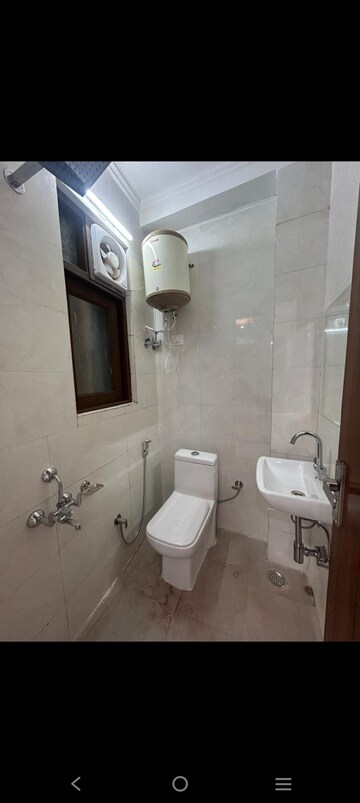 Bathroom in 2 BHK Builder Floor at Saket – for Rent