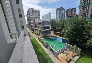 Balcony in 3 BHK Apartment at Vertex Panache, Gachibowli – for Rent