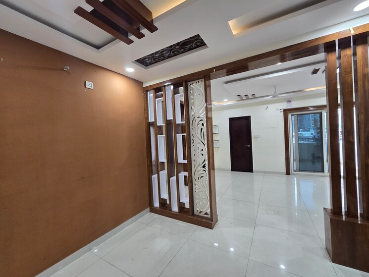 Living Room, vertex-panache 3 Bedroom 1945 Sq.Ft. Apartment In Gachibowli Hyderabad 9370008
