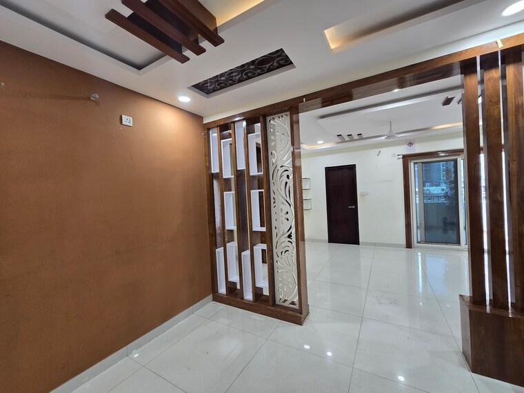 Living Room, vertex-panache 3 Bedroom 1945 Sq.Ft. Apartment In Gachibowli Hyderabad 9370008