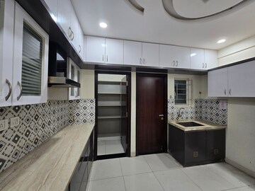Kitchen in 3 BHK Apartment at Vertex Panache, Gachibowli – for Rent