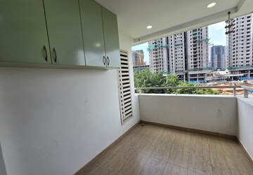 Balcony in 3 BHK Apartment at Vertex Panache, Gachibowli – for Rent