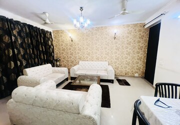 Living Room in 3 BHK Apartment at Chandigarh Hollywood Heights 1, Lohgarh – for Rent