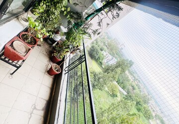 Balcony in 3 BHK Apartment at Chandigarh Hollywood Heights 1, Lohgarh – for Rent