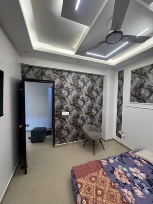 Living Room in 1 BHK Apartment at KW Srishti, Raj Nagar Extension – for Rent