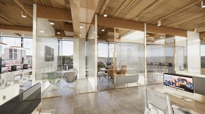 Staircase in  Office Space in IT/SEZ at Ashram Road – for Rent