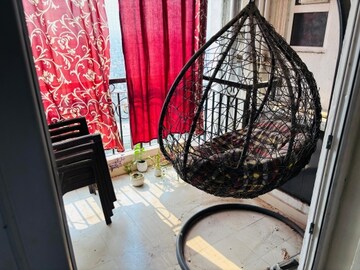 Balcony in 1 BHK Apartment at Gaur City 2 - 14th Avenue, Sector 16c Greater Noida – for Rent