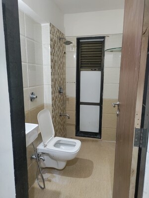 Bathroom in 2 BHK Apartment at Sethia Kalpavruksh Heights, Kandivali West – for Rent