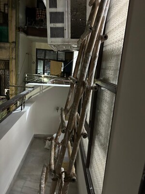 Balcony in 3 BHK Builder Floor at Malviya Nagar – for Rent