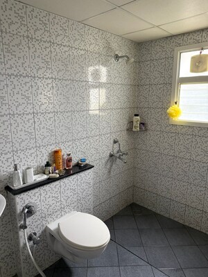 Bathroom in 3 BHK Apartment at Sobha Aspire, Peenya – for Rent