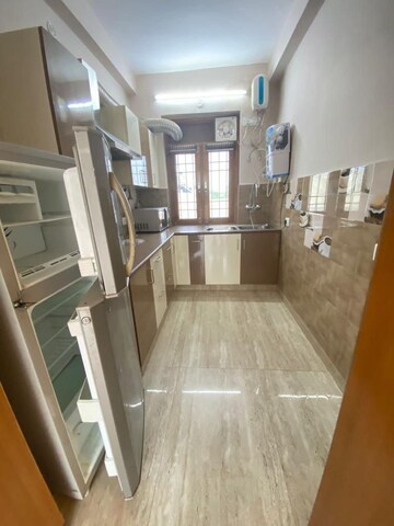 Staircase in 2 BHK Builder Floor at Realtech The Luxurium, Sushant Lok I – for Rent