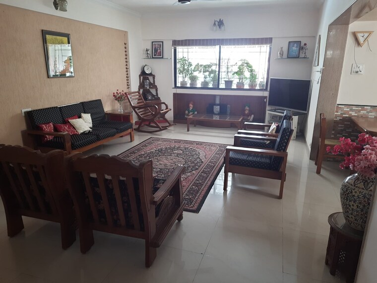 Living Room, raviraj-aureate 3 Bedroom 1550 Sq.Ft. Apartment In Pimple Saudagar Pune 9370258