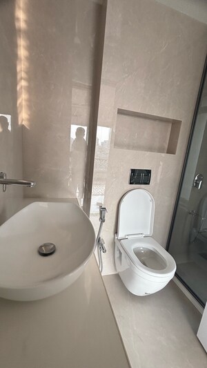 Bathroom in 4 BHK Apartment at USD Finessia, Bandra West – for Rent