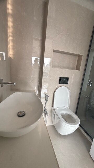 Bathroom in 4 BHK Apartment at USD Finessia, Bandra West – for Rent