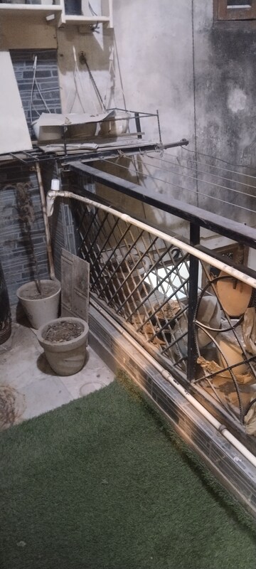 Balcony in 1 BHK Builder Floor at Malviya Nagar – for Rent