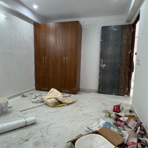 Bedroom in 2 BHK Builder Floor at Chattarpur – for Rent
