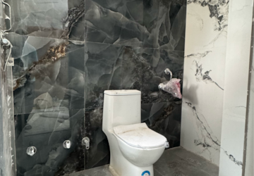 Bathroom in 2 BHK Builder Floor at Chattarpur – for Rent