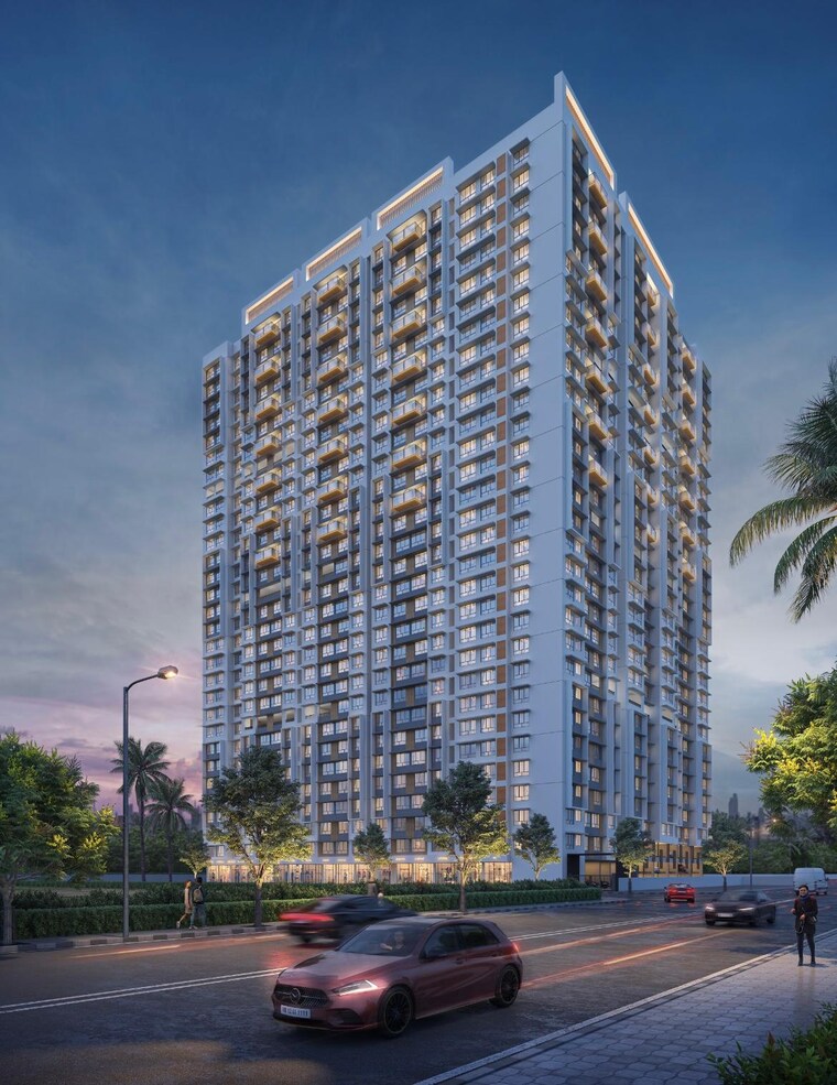 Exterior View, dotom-isle 2 Bedroom 572 Sq.Ft. Apartment In Malad West Mumbai 9370419