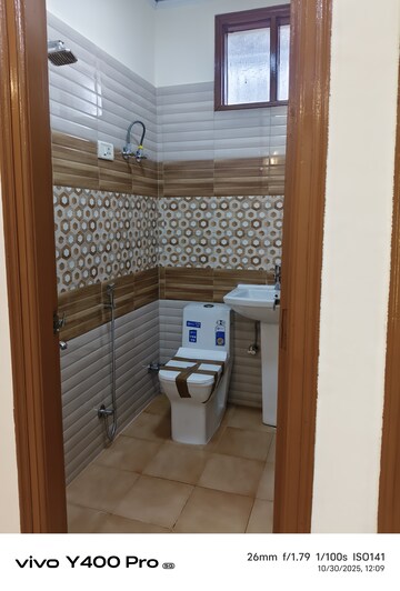 Bathroom in 2 BHK Builder Floor at Niti Khand I – for Rent