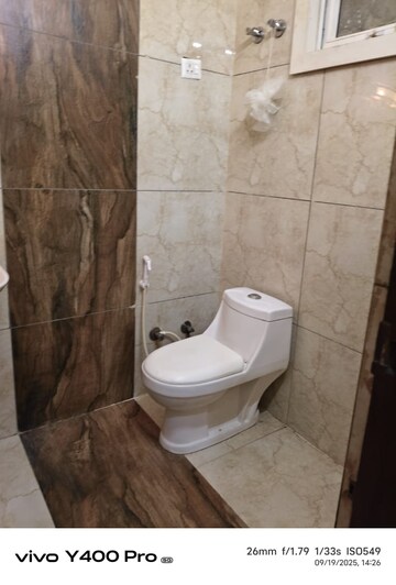 Bathroom in 2 BHK Builder Floor at Gyan Khand ii – for Rent