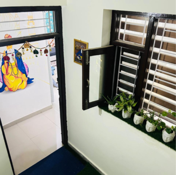 Balcony in 3 BHK Builder Floor at Sunny Enclave – for Sale