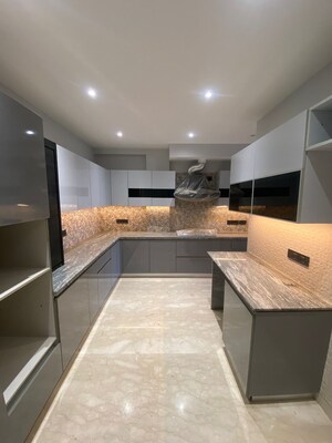 Kitchen in 4 BHK Builder Floor at DLF Garden City Plots I, Sector 91 – for Rent