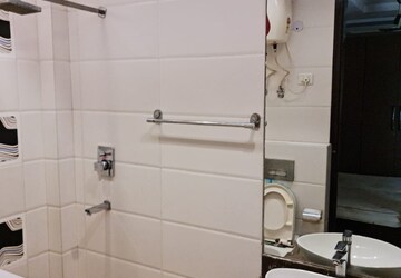 Bathroom in 3 BHK Builder Floor at Vikas Puri – for Rent