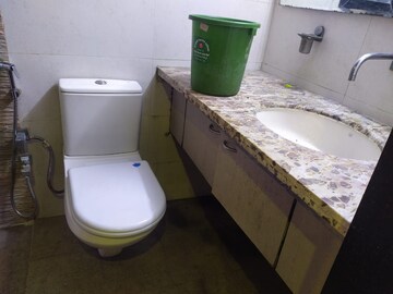 Bathroom in 2 BHK Apartment at New Mhada Towers, Andheri West – for Rent