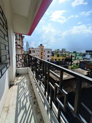 Balcony in 2 BHK Apartment at Baguiati – for Sale
