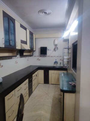 Kitchen in 2 BHK Builder Floor at Modi Nagar – for Rent