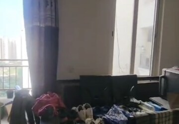 Living Room in 2 BHK Apartment at Amrapali Zodiac, Sector 120 – for Sale