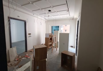 Living Room in 2 BHK Apartment at Rajapushpa Provincia, Narsingi – for Rent