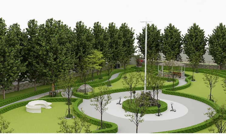 Garden, unitech-escape 4 Bedroom 2200 Sq.Ft. Builder Floor In Sector 50 Gurgaon 9371129