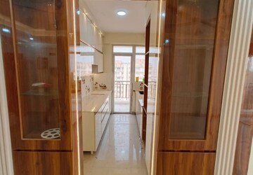 Building Lobby in 3 BHK Apartment at Amrapali Platinum, Sector 119 – for Sale