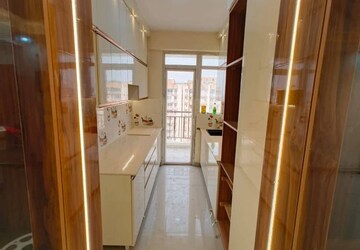 Building Lobby in 3 BHK Apartment at Amrapali Platinum, Sector 119 – for Sale