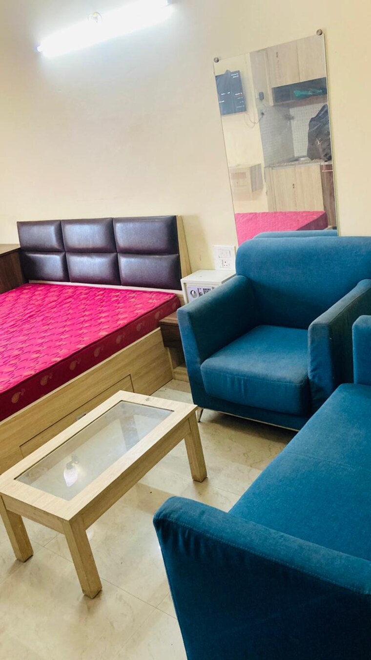 Living Room, supertech-ecociti 1 RK 491 Sq.Ft. Apartment In Sector 137 Noida 9371004