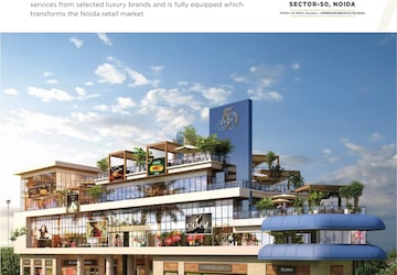 Shop – Exterior View View at GYGY Fiveo, Sector 50 - for Sale