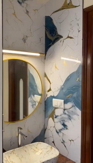 Bathroom in 3.5 BHK Apartment at Aditya Empress Towers, Shaikpet – for Rent