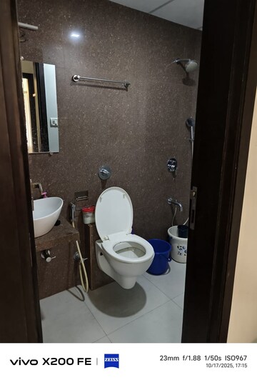 Bathroom in 2.5 BHK Apartment at DB Woods, Goregaon East – for Sale