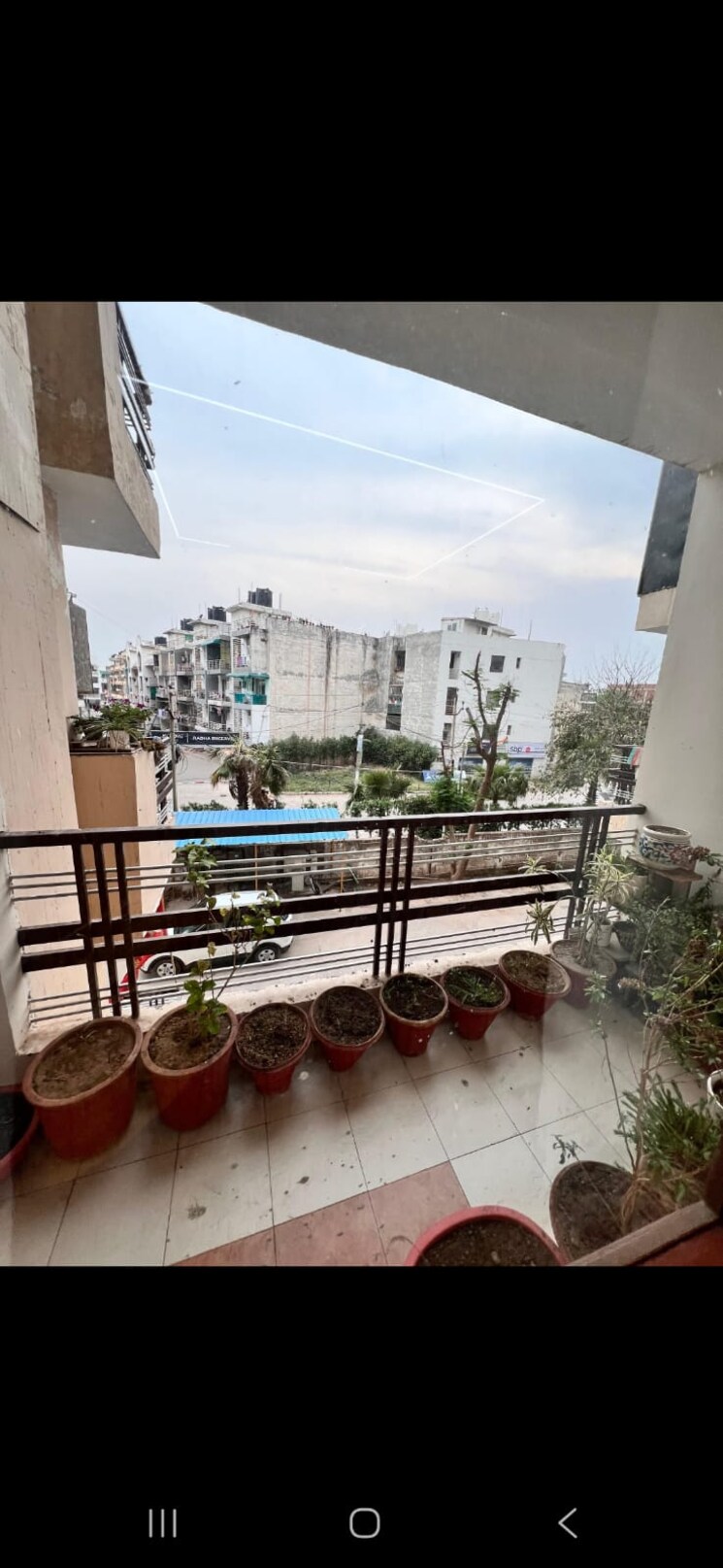 Balcony, sushma-empiria 3 Bedroom 1850 Sq.Ft. Apartment In International Airport Road Zirakpur 9371400