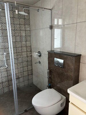 Bathroom in 3 BHK Apartment at Sumadhura Folium, Whitefield – for Rent