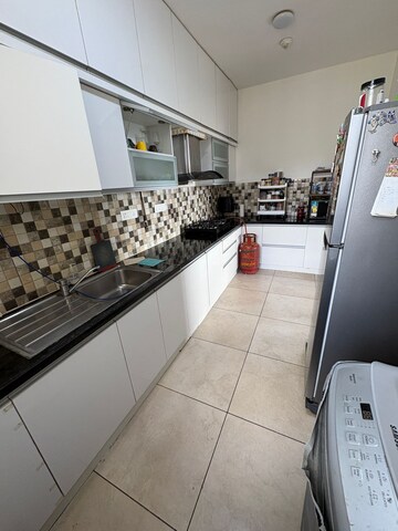 Kitchen in 3 BHK Apartment at Prestige Lakeside Habitat, Varthur – for Rent