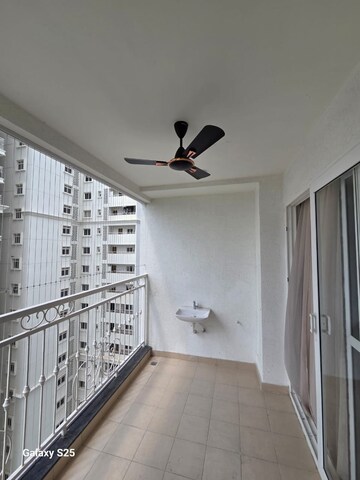 Balcony in 3 BHK Apartment at Prestige Beverly Hills, Kokapet – for Rent