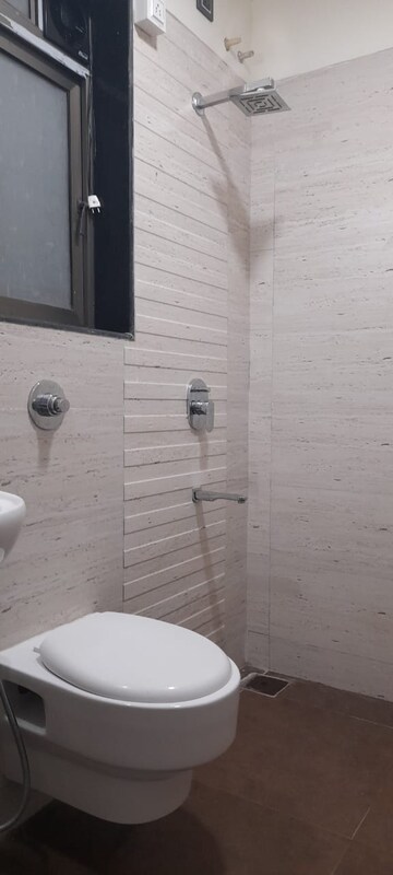 Bathroom in 2 BHK Apartment at Swapnalok Towers, Malad East – for Rent