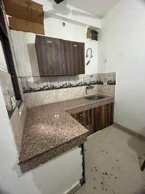 Kitchen in 2 BHK Builder Floor at Saket – for Rent