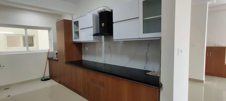 Kitchen, mantri-webcity 3 Bedroom 1740 Sq.Ft. Apartment In Hennur Bangalore 9371575