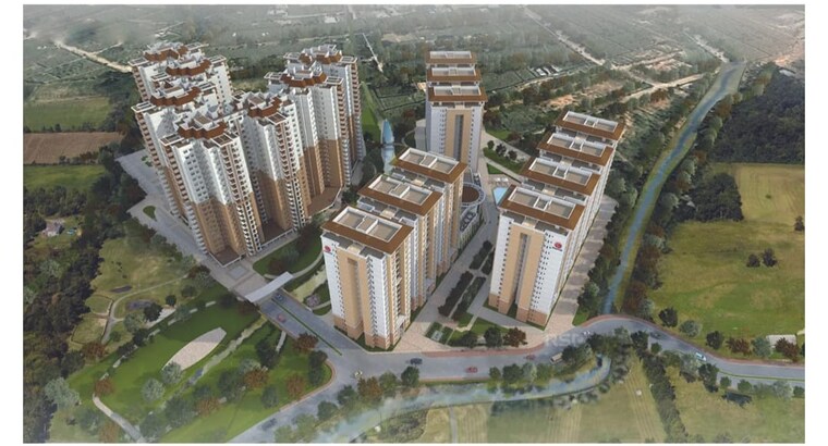 Living Room, mantri-webcity 3 Bedroom 1740 Sq.Ft. Apartment In Hennur Bangalore 9371575