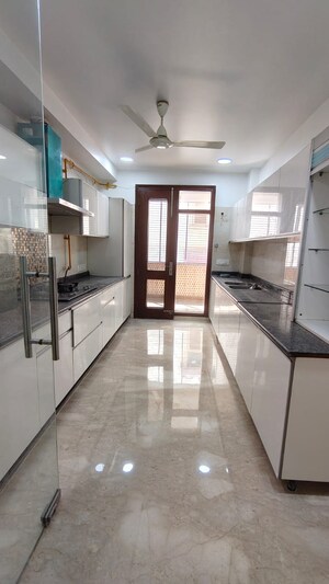 Building Lobby in 4 BHK Builder Floor at Saket – for Rent